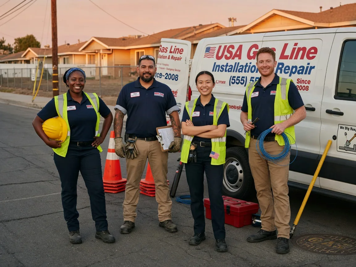 Gas Line Installation company in Dime Box, TX